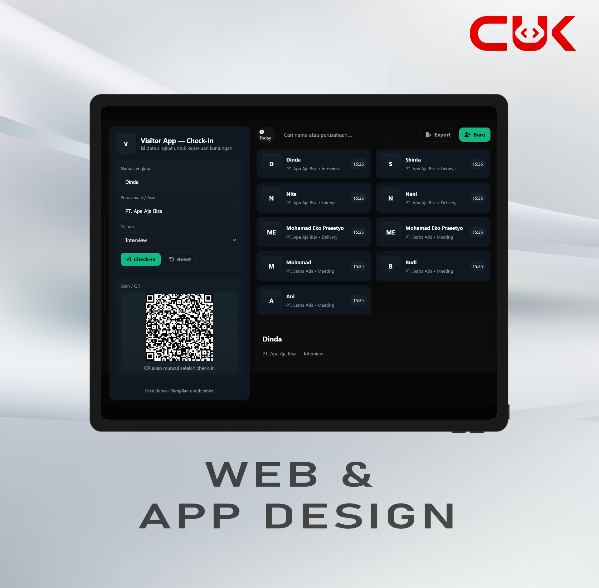 CUK PRODEV - Jasa Website, Aplikasi, Sistem Digital